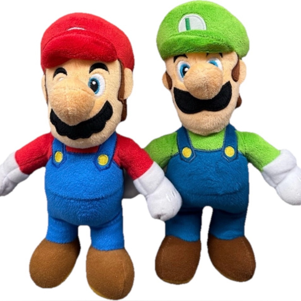 Nintendo Mario And Luigi Plush Stuffed Toys